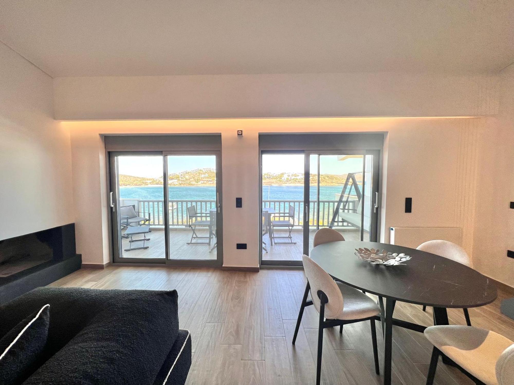 Sounio - Waterfront Luxury Spa Villa Pounta Zeza 170 Sqm On Private Beach سونيو المظهر الخارجي الصورة
