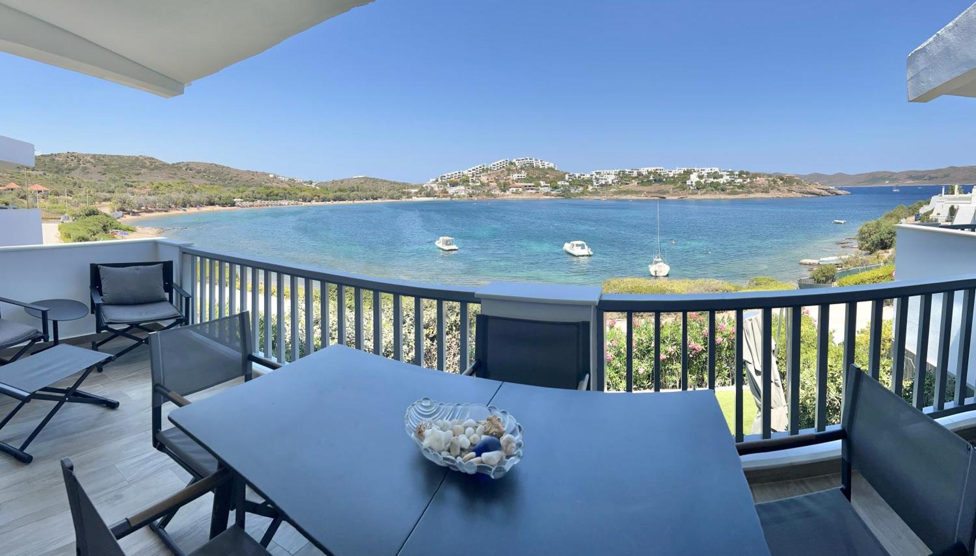 Sounio - Waterfront Luxury Spa Villa Pounta Zeza 170 Sqm On Private Beach سونيو المظهر الخارجي الصورة