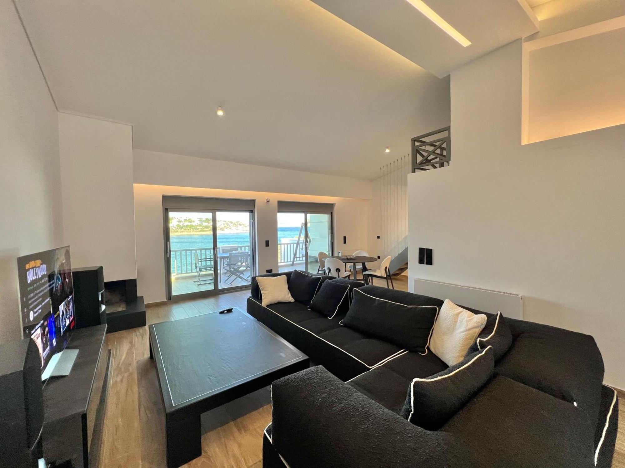 Sounio - Waterfront Luxury Spa Villa Pounta Zeza 170 Sqm On Private Beach سونيو المظهر الخارجي الصورة