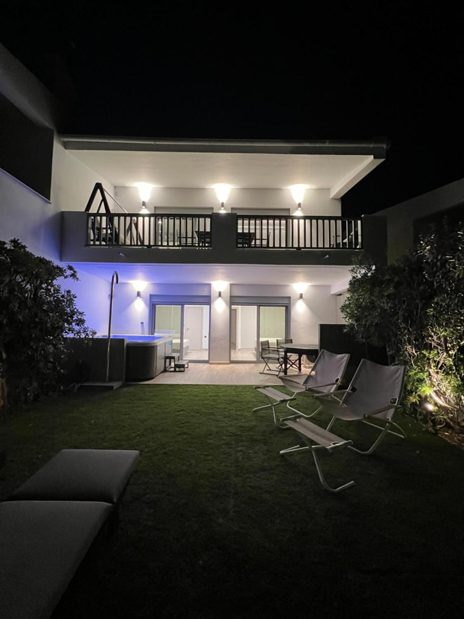 Sounio - Waterfront Luxury Spa Villa Pounta Zeza 170 Sqm On Private Beach سونيو المظهر الخارجي الصورة