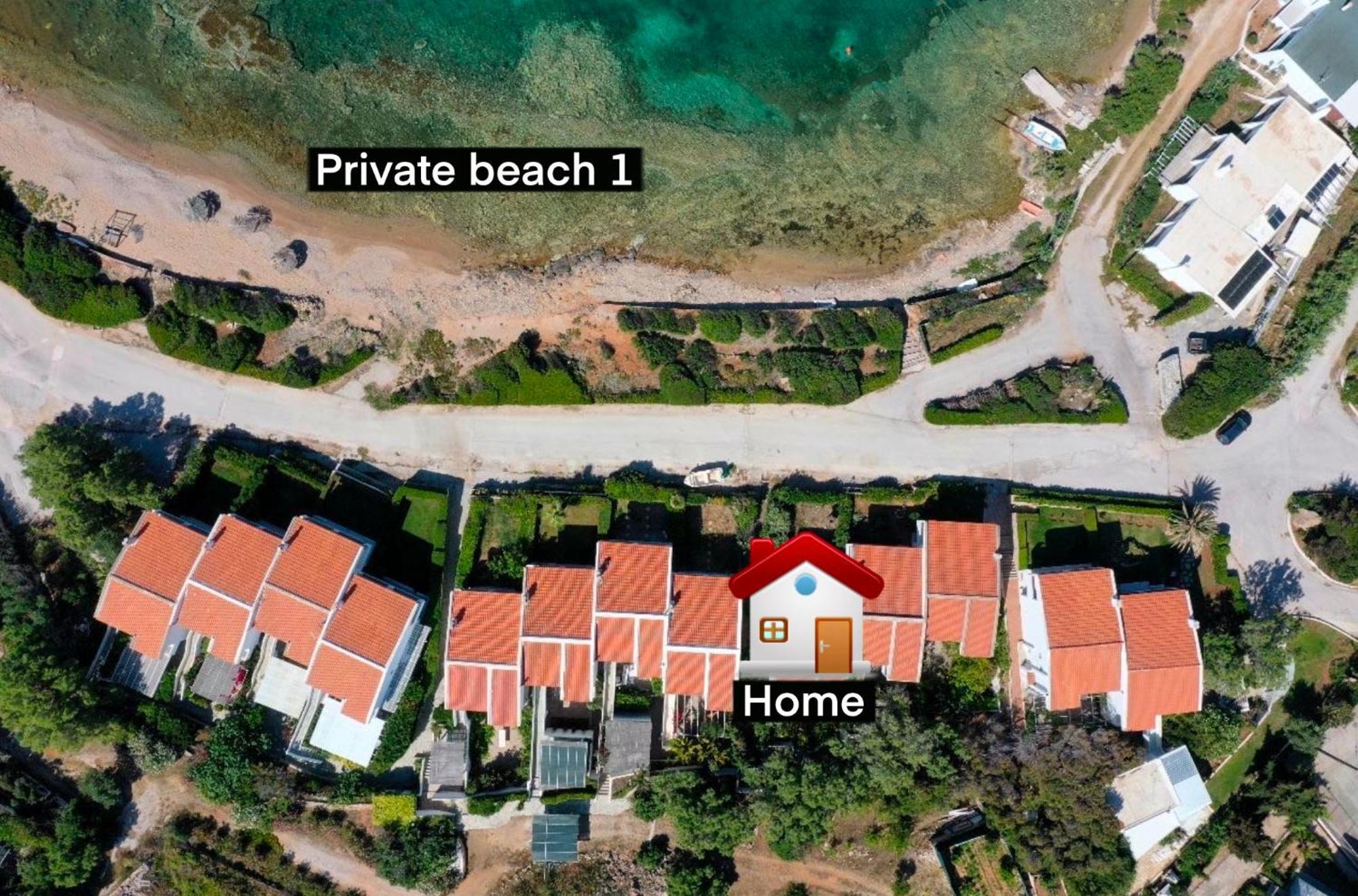 Sounio - Waterfront Luxury Spa Villa Pounta Zeza 170 Sqm On Private Beach سونيو المظهر الخارجي الصورة