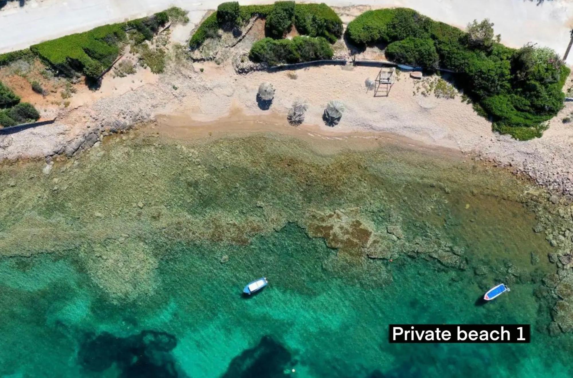 Sounio - Waterfront Luxury Spa Villa Pounta Zeza 170 Sqm On Private Beach سونيو المظهر الخارجي الصورة